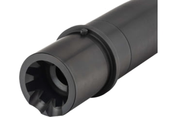 Image of Sons of Liberty Gun Works Threaded Barrel, 6.5 Creedmoor, 20in, V2H Profile, Rifle Gas, 1-7.5 Twist, Black, 20PRECISIONV2H-6.5C