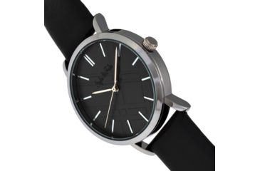 Image of Sophie And Freda Budapest Leather-Band Watch, Black, One Size, SAFSF5002