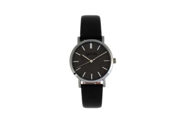 Image of Sophie And Freda Budapest Leather-Band Watch, Black, One Size, SAFSF5002