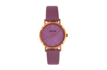Image of Sophie And Freda Budapest Leather Band Watches - Women's, Pink, One Size, SAFSF5005