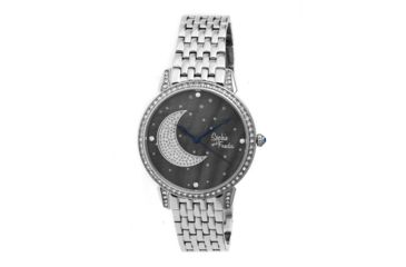 Image of Sophie And Freda Moon And Stars Ladies Watch, Silver SAFSF2401