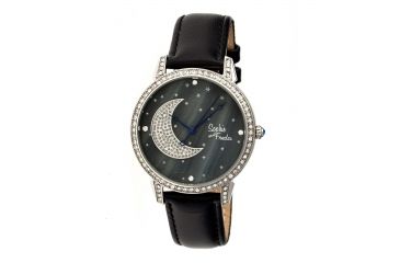 Image of Sophie And Freda Moon And Stars Ladies Watch, Silver SAFSF2404