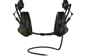 Image of Sordin Supreme T2 CC Right Leather Memory Foam Headband, Green, 305006-10P