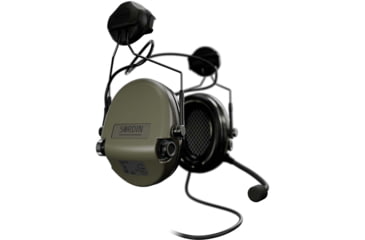Image of Sordin Supreme MIL CC Headset, ARC, Green Cups, 510986