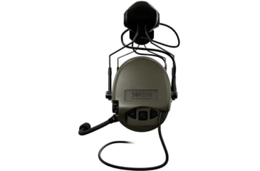 Image of Sordin Supreme MIL CC Headset, ARC, Green Cups, 510986