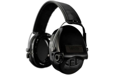 Image of Sordin Supreme PRO Headset, Gel, Leather Headband, Black Cups,, 500549