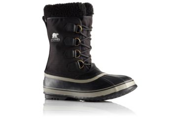 Image of Sorel 1964 Pac Nylon Boot - Mens, Black, Tusk, 7.5, 1203471011-7.5