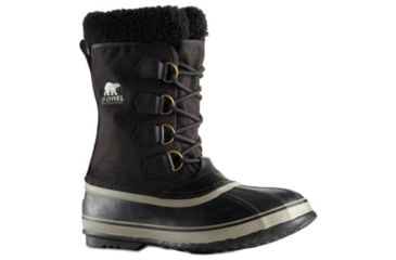 Image of Sorel 1964 Pac Nylon Winter Boot - Men's-Black/Tusk-Medium-10 US