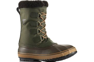 Image of Sorel 1964 Pac Nylon Winter Boot - Men's-Surplus Green/Elk-Medium-10