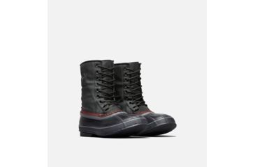 Image of Sorel 1964 Premium T CVS Boot - Mens, Black, Sail Red, 8.5, 1372521012-8.5