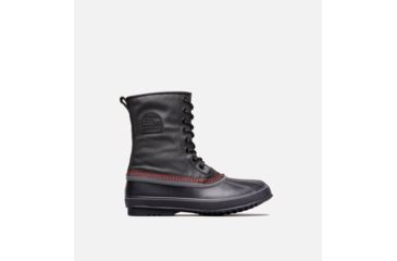 Image of Sorel 1964 Premium T CVS Boot - Mens, Black, Sail Red, 8.5, 1372521012-8.5
