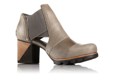 Image of Sorel Addington Cut Out Casual Boot - Women's-Dove/Quarry-Medium-11