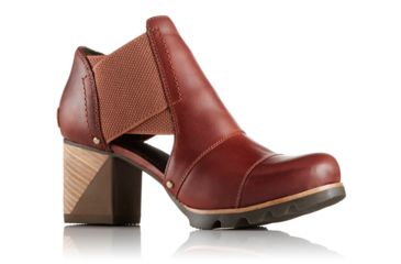 Image of Sorel Addington Cut Out Casual Boot - Women's-Rustic Brown/Major-Medium-10