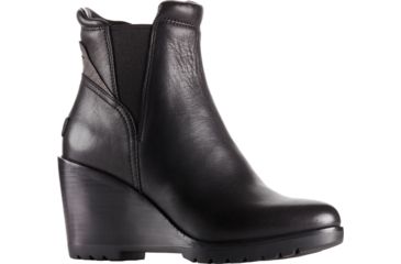 Image of Sorel After Hours Chelsea Casual Boot - Women's-Black-Medium-7.5