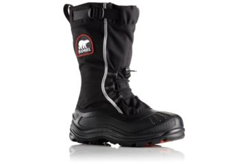 Image of Sorel Alpha Pac XT Boot - Mens, Black, Red Quarry, 7, 1573901010-7