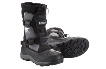 Image of Sorel Alpha Trac Buckle Winter Boot - Men's-Black-8 US