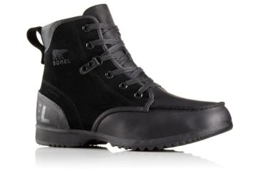 Image of Sorel Ankeny Moc Toe Boot - Mens, Black, 7, 1689601010-7