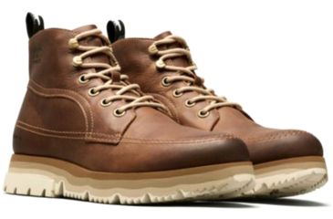 Image of Sorel Atlis Chukka Waterproof Boots - Mens, Elk, Oatmeal, 10, 1869621286-10