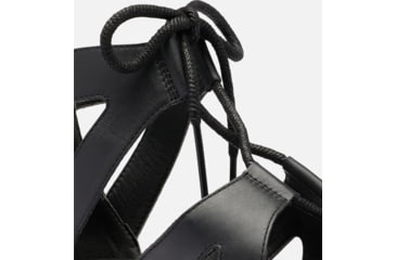 Image of Sorel Cameron Flatform Lace Wedge Sandals Leather - Womens, Black/Gum 2, 9 US, 1981631-010-9