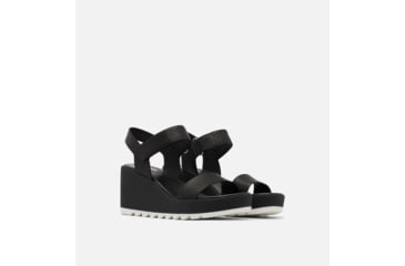 Image of Sorel Cameron Wedge Sandal - Womens, Black, 8 US, 1943671-010-8