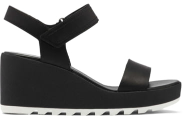Image of Sorel Cameron Wedge Sandal - Womens, Black, 8 US, 1943671-010-8