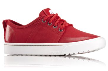 Image of Sorel Campsneak Lace Casual Boot, Womens, Bright Red, 9 US, 1776091691-9