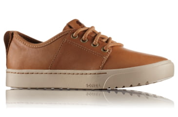 Image of Sorel Campsneak Lace Leather Casual Boot, Womens, Camel Brown, 12 US, 1787701224-12