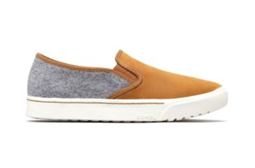 Image of Sorel Campsneak Slip On Sneaker - Womens, Felt-Camel Brown, 6, 1821401224-6