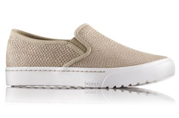 Image of Sorel Campsneak Slip On Suede Casual Boot, Womens, Oatmeal, 7 US, 1787731241-7