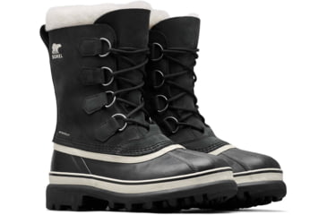 Image of Sorel Caribou Winter Boot - Women's, Black/Stone, 6 US, 1003812011-6