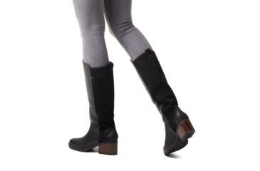 Image of Sorel Cate The Great Tall Wedge Boots - Womens, Black, 10.5, 1876681010-10.5