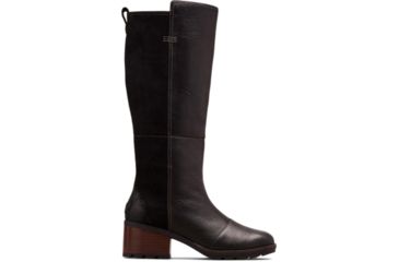 Image of Sorel Cate The Great Tall Wedge Boots - Womens, Black, 10.5, 1876681010-10.5