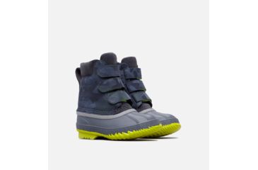 Image of Sorel Childrens Cheyanne II Velcro Shoes, Dark Grey, Dove, 8, 1822222089-8