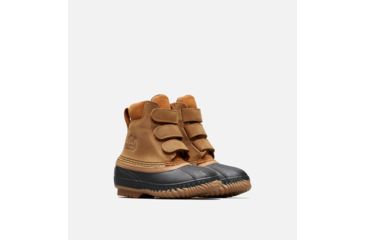 Image of Sorel Childrens Cheyanne II Velcro Shoes, Elk, Black, 12.5, 1822262286-12.5