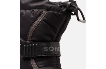 Image of Sorel Childrens Flurry Boot, Black, City Gre, 12.5, 1638082016-12.5
