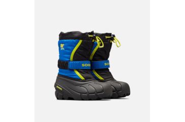 Image of Sorel Childrens Flurry Boot, Black, Super Bl, 9, 1638082014-9