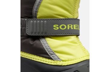 Image of Sorel Childrens Flurry Boot, Dark Grey, Warn, 10, 1638082089-10