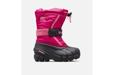 Image of Sorel Childrens Flurry Boot, Deep Blush, Tro, 8, 1638082684-8