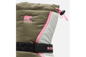 Image of Sorel Childrens Flurry Boot, Hiker Green, Bu, 12, 1638082371-12