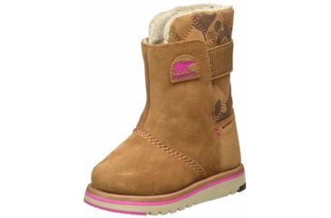 Image of Sorel Childrens Rylee Camo Boot, Elk, Pink Ice, 13, 1767752286-13