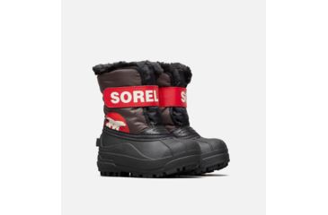 Image of Sorel Childrens Snow Commander Winter Boot, Dark Grey, Brig, 13, 1638111089-13