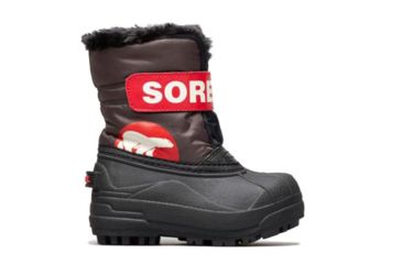 Image of Sorel Childrens Snow Commander Winter Boot, Dark Grey, Brig, 13, 1638111089-13