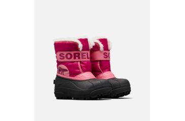 Image of Sorel Childrens Snow Commander Winter Boot, Tropic Pink, De, 12.5, 1638111652-12.5