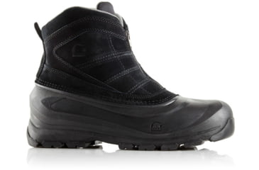Image of Sorel Cold Mountain Zip Winter Boot - Men's-Black-Medium-11.5