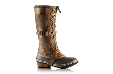 Image of Sorel Conquest Carly Winter Boot - Women's-British Tan-Medium-10.5
