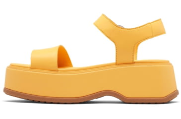 Image of Sorel Dayspring Ankle Strap Sandal - Womens, Yellow Ray/Yellow Ray, 7.5, 2069731-756-7.5