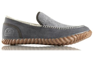 Image of Sorel Dude Moc Felt Slipper - Men's-City Grey-Medium-8