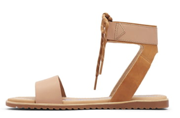 Image of Sorel Ella Ankle Lace Sandal - Womens, Honest Beige, 6.5 US, 1897261-246-6.5