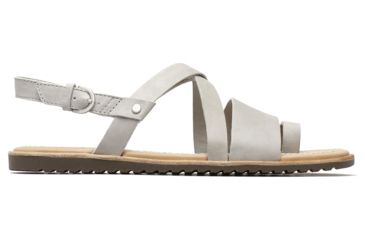 Image of Sorel Ella Criss Cross Casual Sandals - Women's, Dove, 5.5, 1841301081-5.5