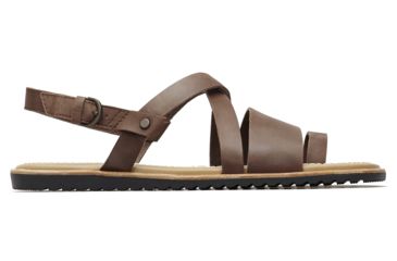 Image of Sorel Ella Criss Cross Casual Sandals - Women's, Tobacco, 8.5, 1841301256-8.5